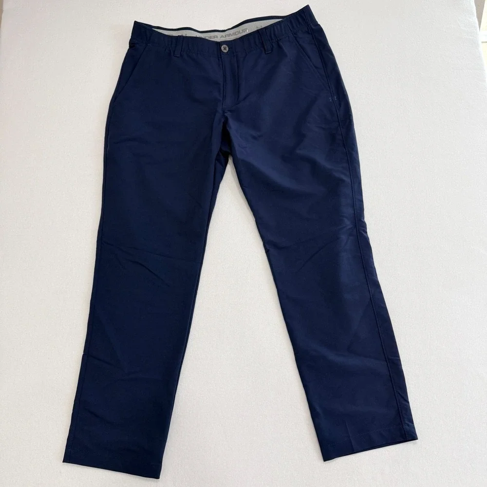 Under Armour Golf Pants 38/30 Navy Blue